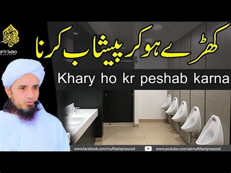 Kia Khary Ho Kar Peshab Karna Jaiz Hai Mufti