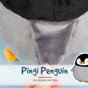 Sewing Pattern and Tutorial Pingi Penguin Handmade Silberknoepfchen - Etsy