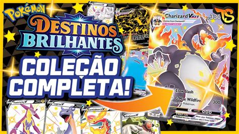 MINHA Coleção COMPLETA de Destinos Brilhantes TODOS OS SHINYS YouTube