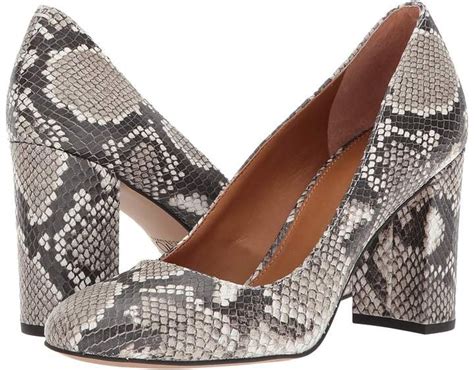 Franco Sarto Aziza By Sarto High Heels Amal Clooney Snakeskin Pumps