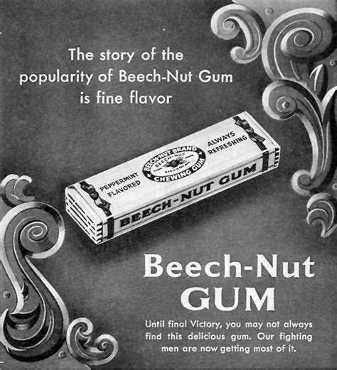 Beech Nut Gum Gum Image Gum Vintage Ads