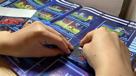 Sticking Topps Live Stickers To Relax Champions League Final