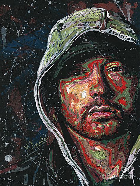 Eminem Painting By Maria Arango Fine Art America