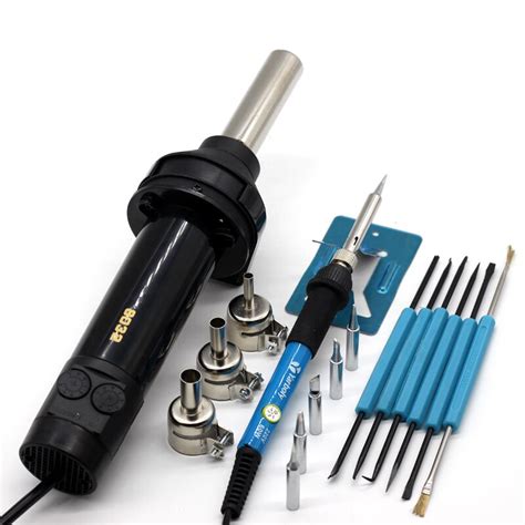 Portable Removable BGA Rework Solder Hot Air Gun For Bga Soldering Station D