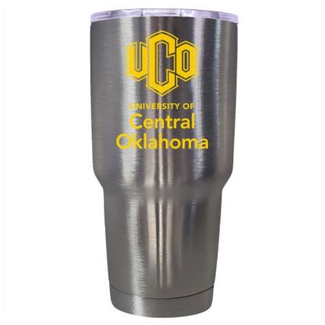 University Of Central Oklahoma Bronchos Mascot Logo Tumbler - 24Oz ...