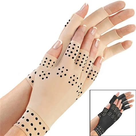 Buy Anti Arthritis Hands Gloves Copper Therapy Compression Copper Gloves Ache