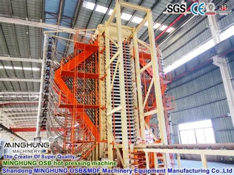 Automatic Hot Press Machine For Pb Particle Board Chipboard MDF OSB Board Production Hot