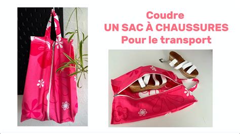 Coudre Un Sac De Transport Pour Chaussures Finitions Parfaites Youtube