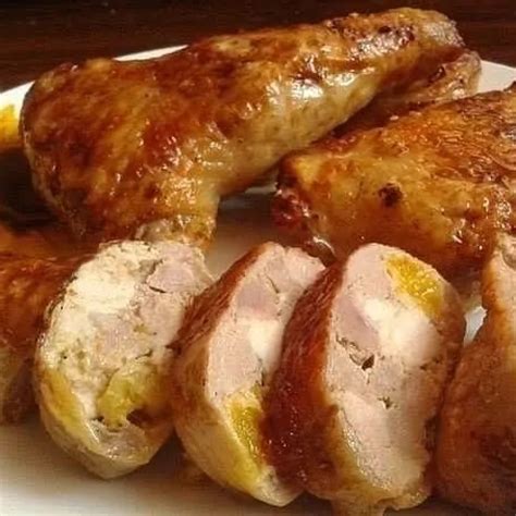 Фаршированные куриные окорочка | Самые вкусные кулинарные рецепты