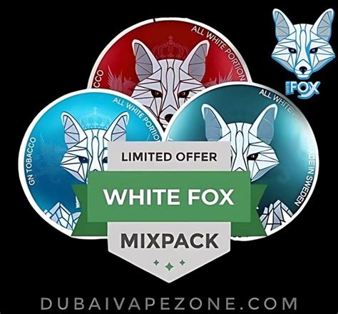 Best White Fox Nicotine Pouches In Dubai