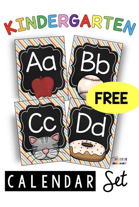 Printable Calendar For Classroom Kindergarten Calendar Classroom