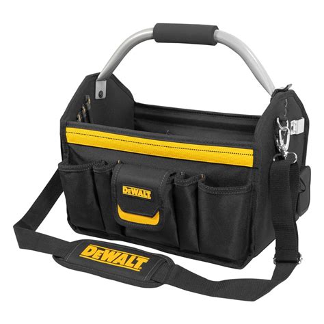 Shop Dewalt Polyester Open Tote Tool Bag At