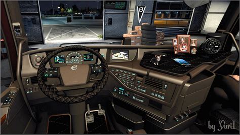 Intérieur marron pour Volvo FH16 2012 v0 9 ETS2 ETS2 Mod ATS Mod