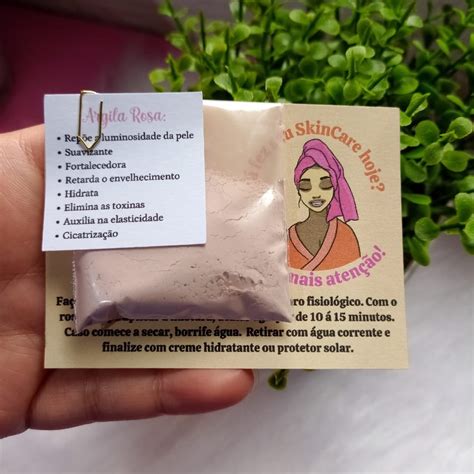 Argilas Skincare Para Brindes Lembrancinha Para Clientes Ou Amigas