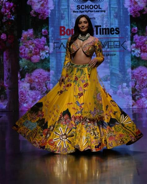 Pic Talk Neha Sharma Takes The Runway By Storm