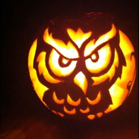 Free owl pumpkin carving stencils patterns 2018 | Pumpkin carving ideas ...