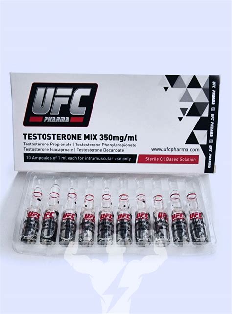 Ufc Pharma Testosterone Mix Sustanon 350 Mg 10 Ampoules All Anabolic