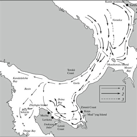 The migration activity of the beluga whale along Zimnii Coast in 2000 ...