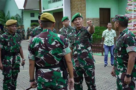 Kunjungi Yonarhanud Aay Pangdam Xiv Hasanuddin Cek Kondisi Satuan