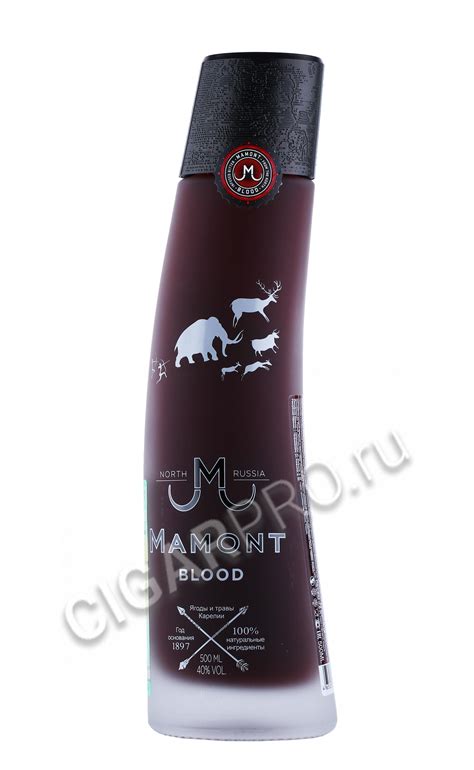 Mamont Blood купить Настойку Мамонт Блад 0.5л цена | Cigar Pro