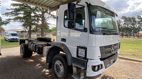 Mercedes Benz Atego 1726 A 42 4x4 Cabina Extendida Toma De Fuerza En La