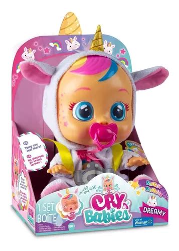 Cry Babies Muñeca Unicornio Bebés Llorones Dreamy Unicorn