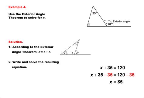 Exterior Angle Theorem