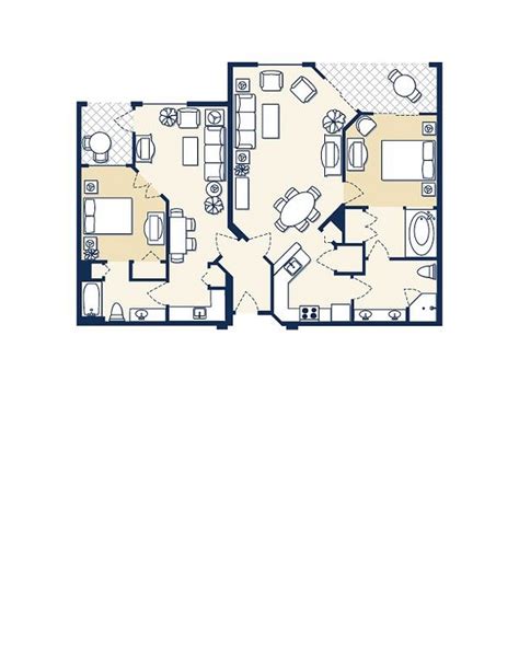 Vacation Village At Parkway Floor Plan