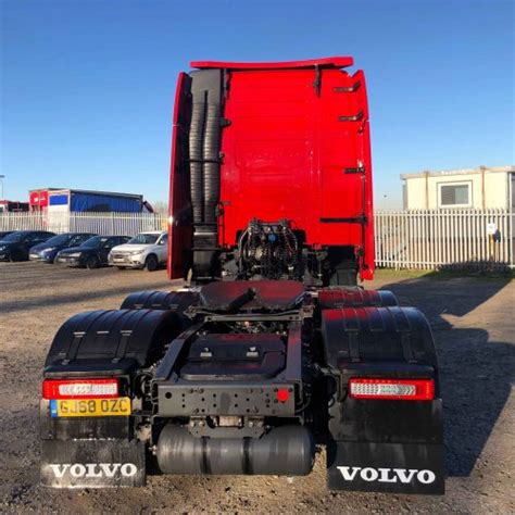 VOLVO FH500 GLOBETROTTER XL 6X2 TRACTOR UNIT 2018 GJ68 OZC Fleetex