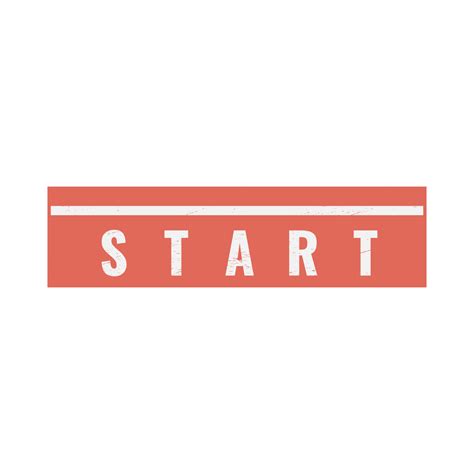 The start icon. Start symbol. Flat Vector illustration 22170287 Vector ...