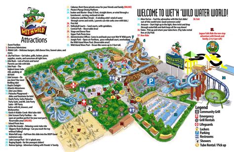 Park Map – Wet ’N’ Wild Water World