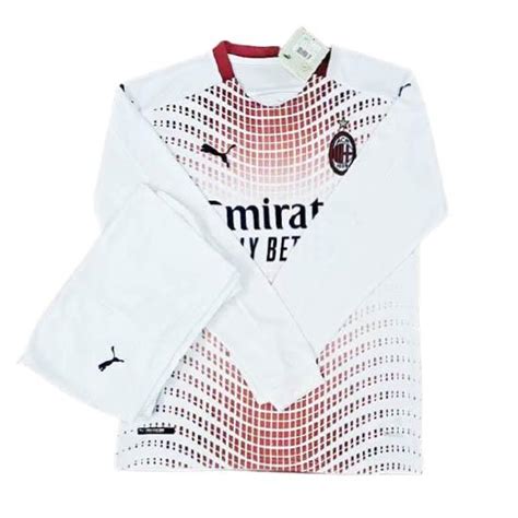 Maglie Calcio A Poco Prezzo Di Maglia Ac Milan Manica Lunga Seconda 2020 21