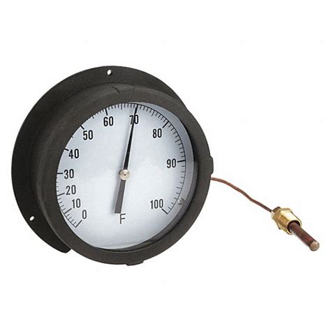 Analog Panel Mount Thermometer Grainger