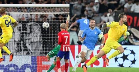 UCL: Goalkeeper scores late Lazio equalizer in clash against Atletico ...