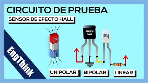 Circuito De Prueba De Sensor De Efecto HALL YouTube