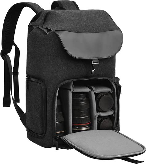 Amazon CADeN Camera Backpack Canvas Camera Bag For DSLR SLR