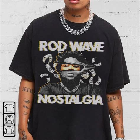 Rod Wave Nostalgia 90s Rap Music Shirt Retro Vintage Y2k Shirt Sold By Herminia Harbor Sku