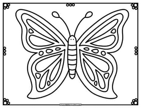 Coloring Pages Caterpillar To Butterfly