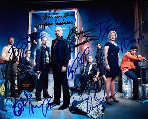 "Breaking Bad" Cast 10x8 Autographed Photo - YourPremierMemorabilia