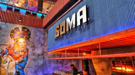 Soma Restaurant for sushi in Playa Del Carmen is trendy and delicious