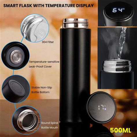 Buy Unique Smart Flask Online Buy Smart Flask With Temperature Display