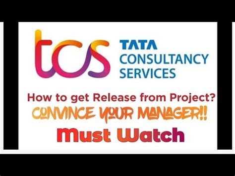 How To Get Release From Project In TCS Reasons For Release