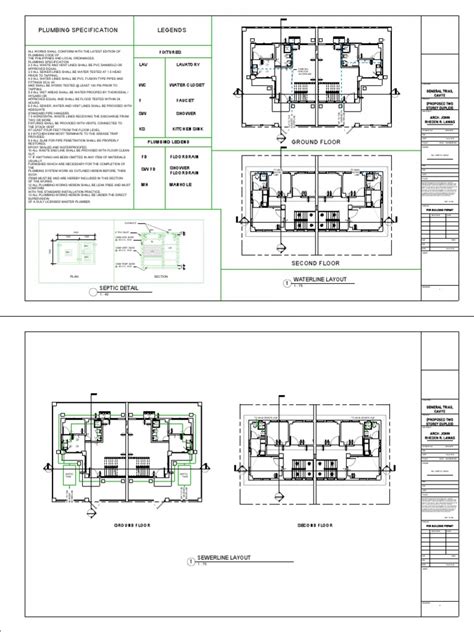 Plumbing and Electrical Layout | PDF | Plumbing | Tap (Valve)