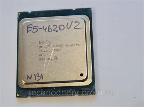 Процессор Intel Xeon E5-4620 V2 - 3.0 GHz - 8 Ядер - 16 Потоков - Сокет ...