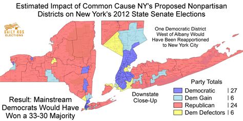 Map Of New York State Senate Districts United States Map