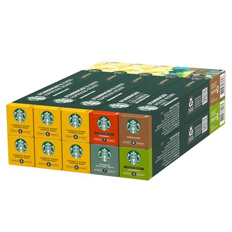 Buy STARBUCKSCoffee Shop Classics STARBUCKS Blonde Espresso Roast Pack By Nespresso Coffee S