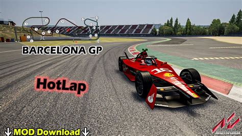 Assetto Corsa Formula E Barcelona Gp Hotlap Mod Download Youtube