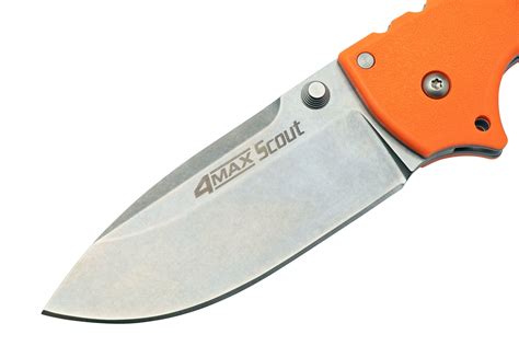 Cold Steel 4 Max Scout 62rqorsw Orange Pocket Knife Andrew Demko