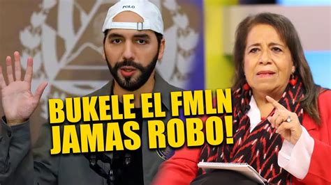 NIDIA DÍAZ DICE QUE EL FMLN JAMÁS ROBÓ QUE SUS MANOS ESTÁN LIMPIAS