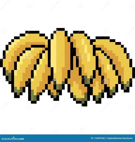 Banana Pixel Art Characters Pixel Art Pattern Pixel Art Design Images